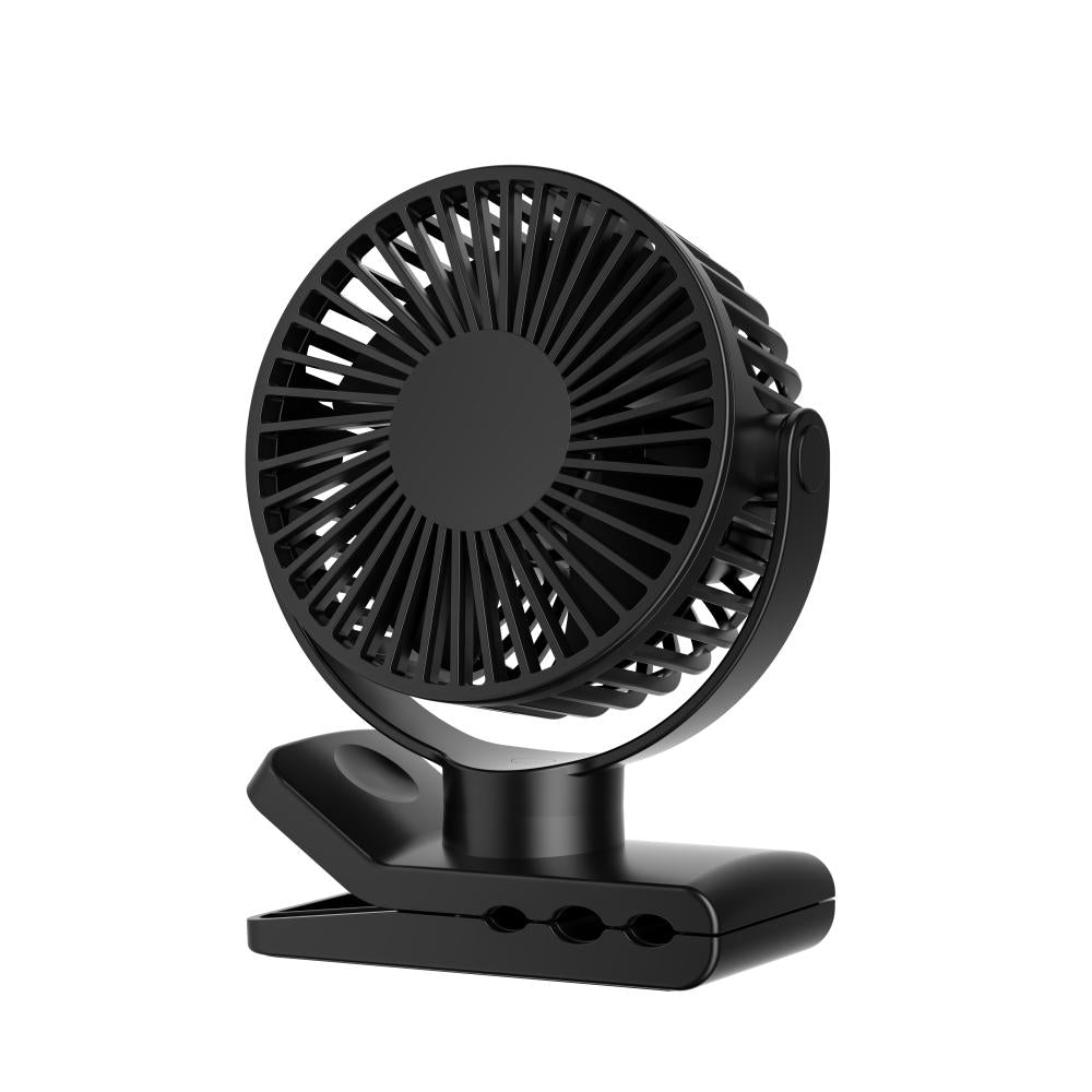 Mini-tafelventilator (Zwart)