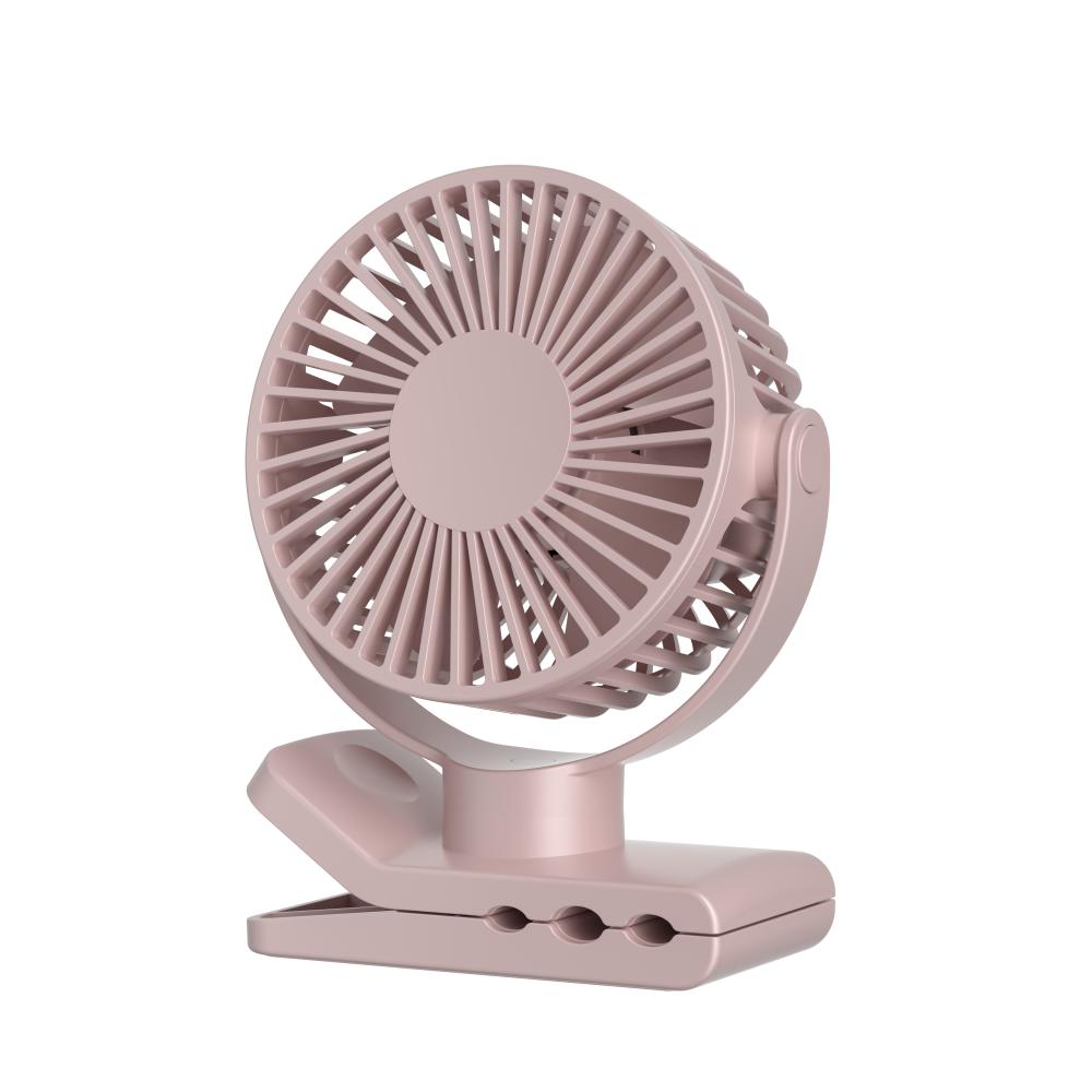 Mini-tafelventilator (Roze-Goud)